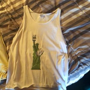 Statue of Liberty Natty Light Tank Top